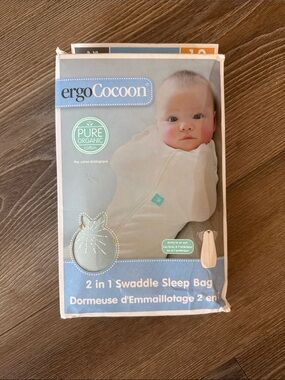 New ergopouch 2 in 1 cocoon transition swaddle sleep bag 3-12 months